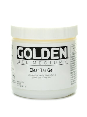 Golden Clear Tar Gel 16 Oz.