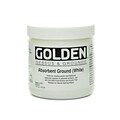 Golden Absorbent Ground, White, 16Oz (60088)