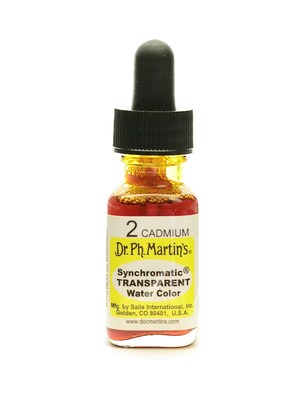 Dr. Ph. Martins Synchromatic Transparent Watercolors 1/2 Oz. Cadmium [Pack Of 3]
