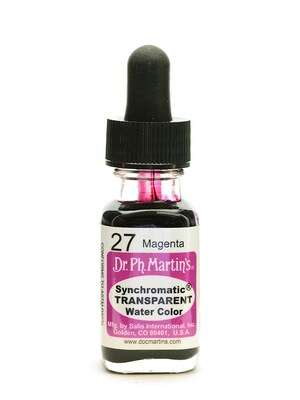 Dr. Ph. Martins Synchromatic Transparent Watercolors 1/2 Oz. Magenta [Pack Of 3]