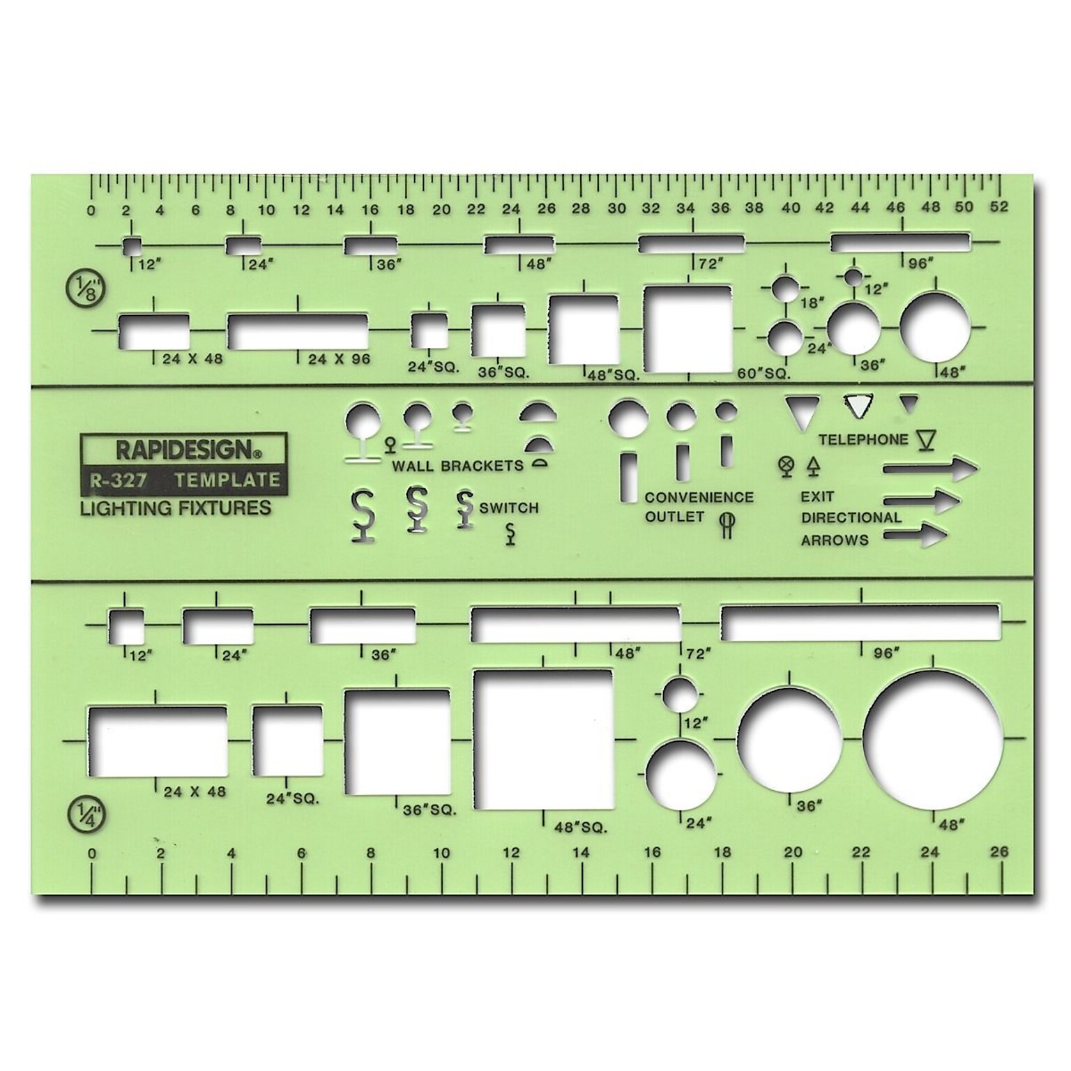 Rapidesign Electrical Drafting And Design Templates Basic Lighting Fixture Symbols Each