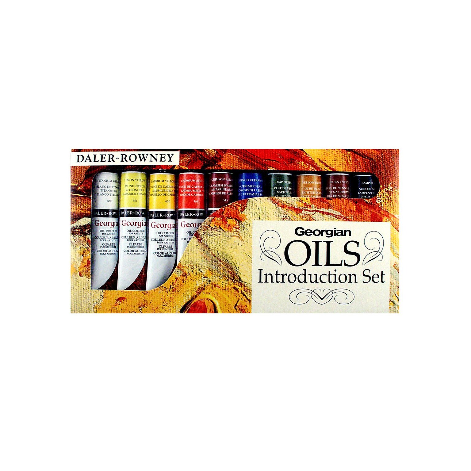 Daler-Rowney Introduction To Georgian Oil Set Set Of 10