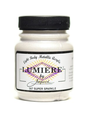 Jacquard Lumiere Artist Acrylics, Super Sparkle, 3/Pack (28646-Pk3)