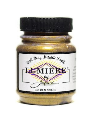 Jacquard Lumiere Artist Acrylics Old Brass Pack Of 3 (83484-Pk3)