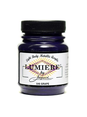 Jacquard Lumiere Artist Acrylics Grape Pack Of 3 (86768-Pk3)