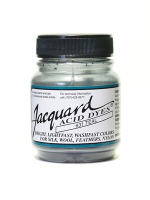 Jacquard Acid Dyes, Teal, 4/Pack (32467-Pk4)