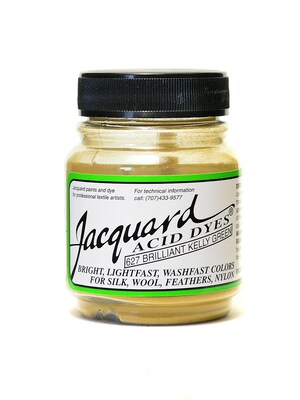 Jacquard Acid Dyes, Kelly Green, 4/Pack (49759-Pk4)