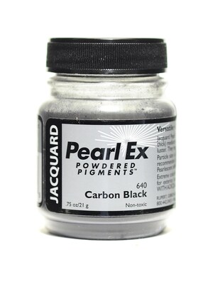 Jacquard Pearl Ex Powdered Pigments, Carbon Black, 0.75Oz, 3/Pack (14135-Pk3)