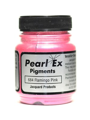 Jacquard Pearl Ex Powdered Pigments Flamingo Pink 0.50 Oz. [Pack Of 3]