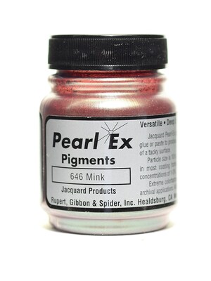 Jacquard Pearl Ex Powdered Pigments Mink 0.75 Oz. [Pack Of 3]