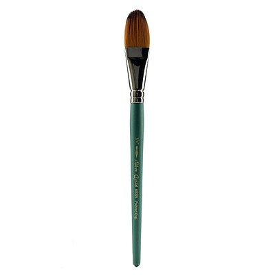 Silver Brush Crystal Series Brushes, 3/4 Oval Wash No 6809S (28787)
