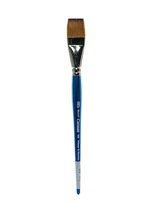 Winsor And Newton Cotman Watercolor Brushes 1 In. One Stroke Flat 666 (82933)