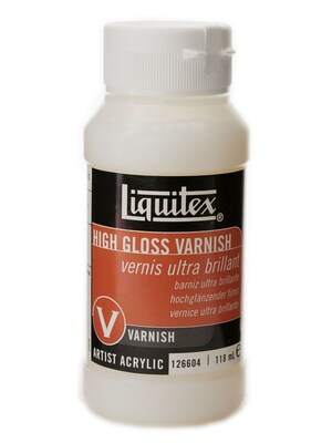 Liquitex Rigid Surface Varnish, Gloss, 4Oz, 2/Pack (60964-Pk2)