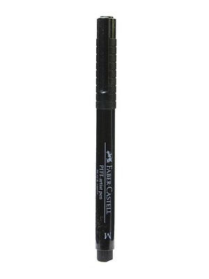 Faber-Castell PITT Artist Drawing Pens, Medium Black 199, 8/Pack (15936-PK8)