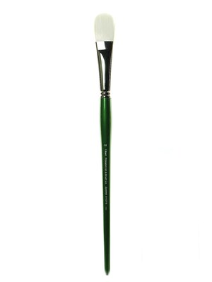 Princeton 6100 Synthetic Bristle Oil And Acrylic Brushes 12 Filbert