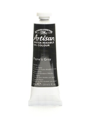Winsor And Newton Artisan Water Mixable Oil Colours Paynes Gray 37 Ml 465 [Pack Of 3]