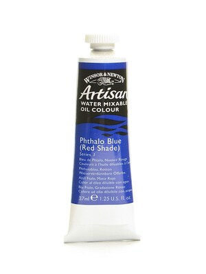 Winsor  And  Newton Artisan Water Mixable Oil Colours Phthalo Blue (Red Shade) 37 Ml 514 [Pack Of 3]