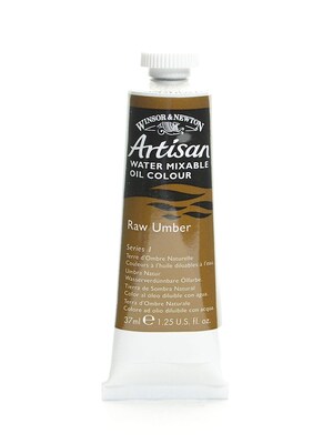 Winsor  And  Newton Artisan Water Mixable Oil Colours Raw Umber 37 Ml 554 [Pack Of 3]