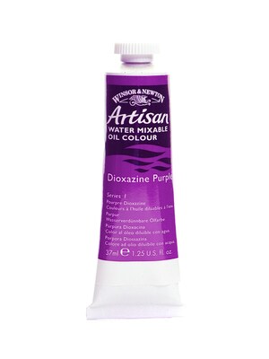 Winsor  And  Newton Artisan Water Mixable Oil Colours Dioxazine Purple 37 Ml 229 [Pack Of 3]