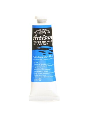 Winsor And Newton Artisan Water Mixable Oil Colours Cerulean Blue Hue 37 Ml 138 [Pack Of 3]