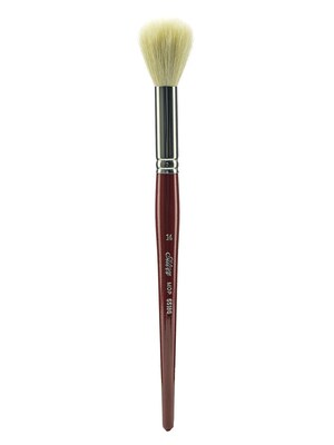 Silver Brush White Round/Oval Mop Brushes 14 Round Mop (81555)