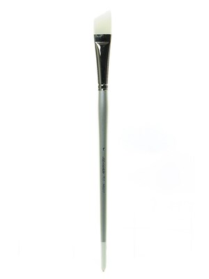 Silver Brush Silverwhite Series Synthetic Brushes Short Handle 1 In. Angular