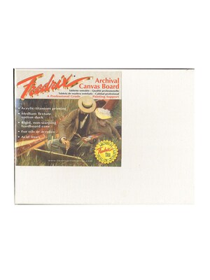 Fredrix Pro Series Archival Canvas Board 9 In. X 12 In. Each