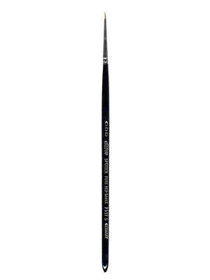 Silver Brush Pure Red Sable Brushes, 3/0 Spotter (24215)