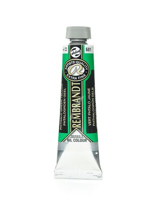 Rembrandt Artists Oil Colors Phthalo Green Yellow 40 Ml 681
