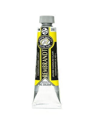 Rembrandt Artists Oil Colors Cadmium Yellow Light 40 Ml 208