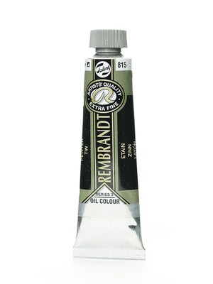 Rembrandt Artists Oil Colors Pewter 40 Ml 815