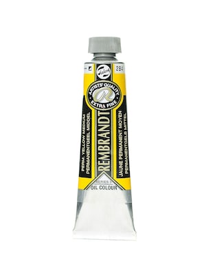 Rembrandt Artists Oil Colors Permanent Yellow Medium 40 Ml 284
