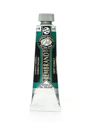 Rembrandt Artists Oil Colors Cobalt Green 40 Ml 610
