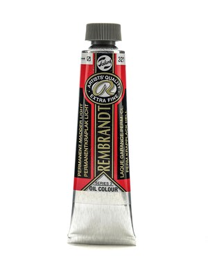 Rembrandt Artists Oil Colors Permanent Madder Light 40 Ml 321