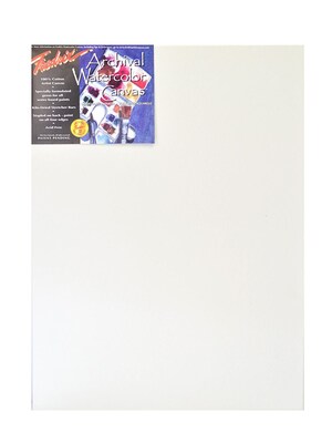 Fredrix Archival Watercolor Stretched Canvas 18 In. X 24 In. Each