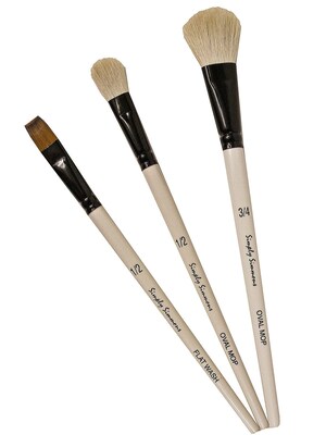 Robert Simmons Simply Simmons Value Brush Sets Mop Up Set Set Of 3