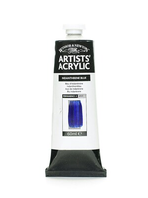 Winsor  And  Newton Professional Acrylic Colours Indanthrene Blue 60 Ml 321