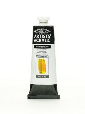Winsor  And  Newton Professional Acrylic Colours Nickel Azo Yellow 60 Ml 439