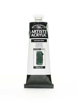 Winsor  And  Newton Professional Acrylic Colours Perylene Green 60 Ml 460
