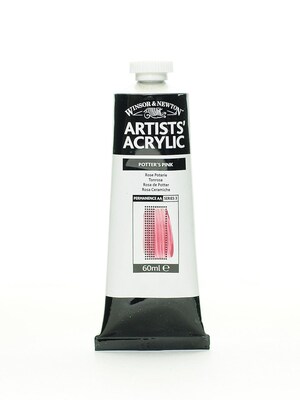 Winsor  And  Newton Professional Acrylic Colours Potters Pink 60 Ml 537