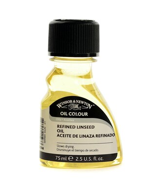 Winsor And Newton Linseed Oil Refined 75 Ml [Pack Of 3]