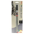 Pentel Color Brush Pigment Black Pen [Pack Of 5]