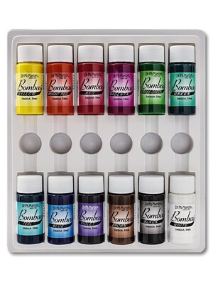 Dr. Ph. MartinS Bombay India Ink Sets 1/2 Oz. Set 1