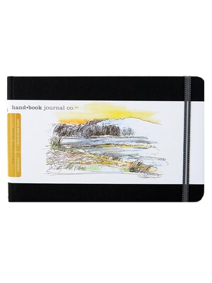 Global Art Hand Book Journal Co. Travelogue 8.25 x 5.5 Drawing Sketch Pad, 128 Sheets/Pad, 2/Pack (17585-PK2)