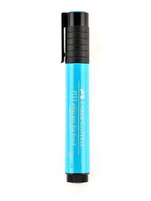 Faber-Castell Pitt Big Brush Artist Pens Cobalt Green 156 [Pack Of 4]
