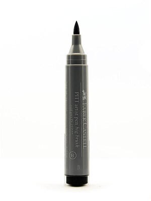 Faber-Castell Pitt Big Brush Artist Pens Cold Grey Iv 233 [Pack Of 4]