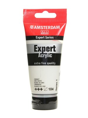Amsterdam Expert Acrylic Tubes Zinc White 75 Ml [Pack Of 3]