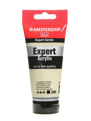 Amsterdam Expert Acrylic Tubes Titanium Buff Deep 75 Ml [Pack Of 3]
