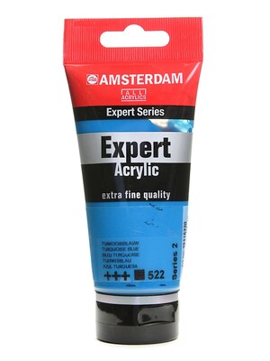 Amsterdam Expert Acrylic Tubes Turquoise Blue 75 Ml [Pack Of 3]