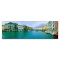 Trademark Fine Art John Xiong Venice Waterways 16 x 47 (ALI0644-C1647GG)